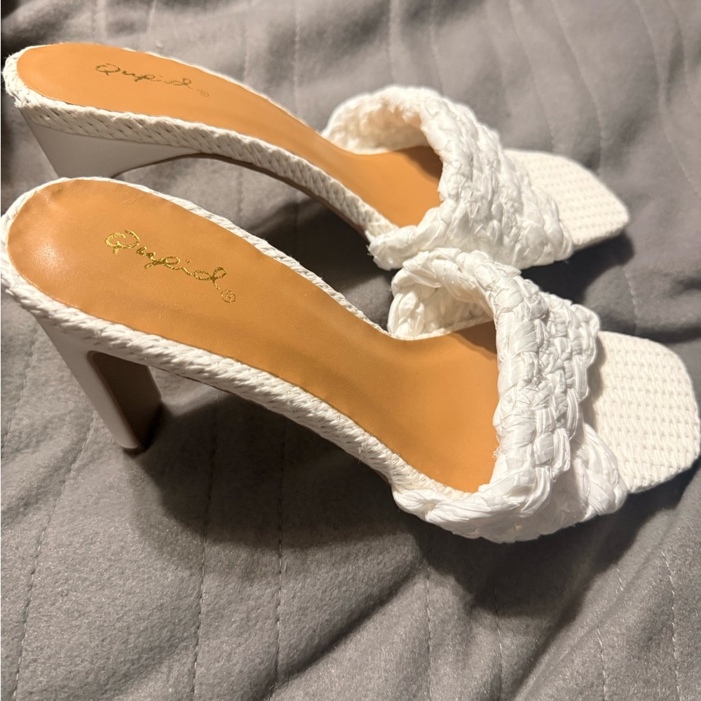 White heels